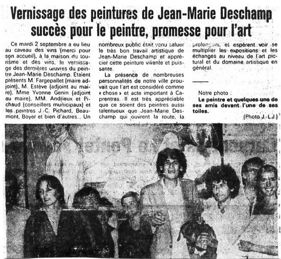 Caveau des Côtes du Ventoux Carpentras 1980